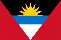 Antigua + Barbuda flag