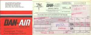 Dan Air ticket (3)