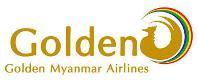 Golden Myanmar Airlines logo USED