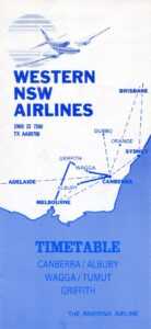 Western NSW Airlines CM
