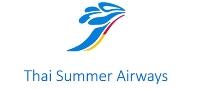 Thai Summer Airways logo thailand USED